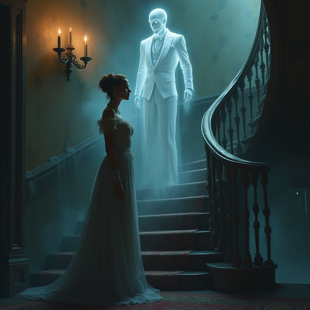 Ethereal Love in a Haunted Montana Mansion