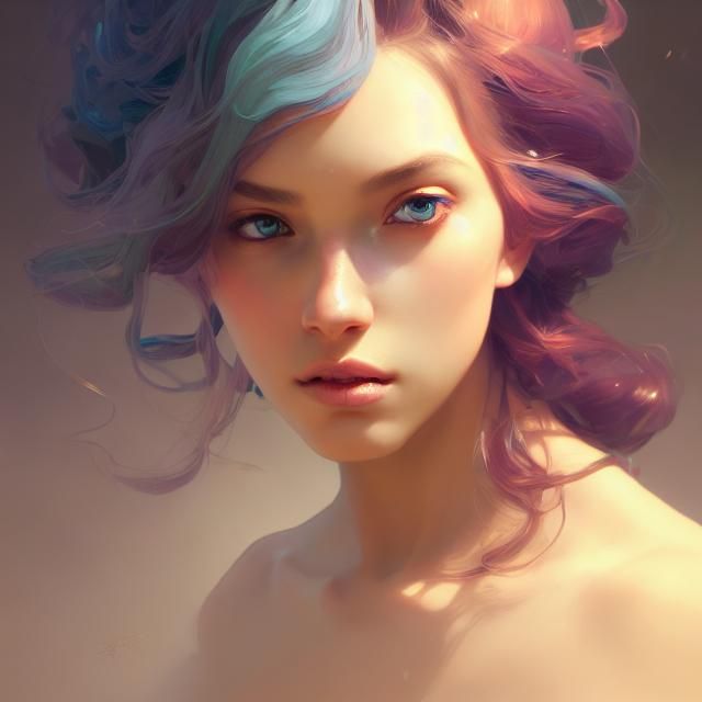 Detailed Portrait of a Beautiful Princess in 8k