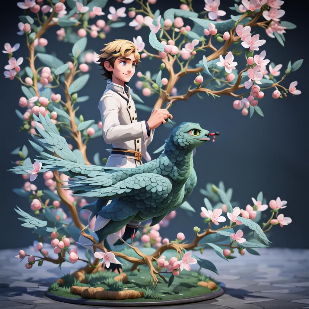 Adrien Agreste Digital Art Portrait