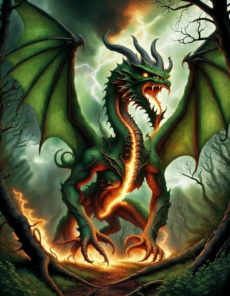 The Jabberwock in the Tulgey Wood