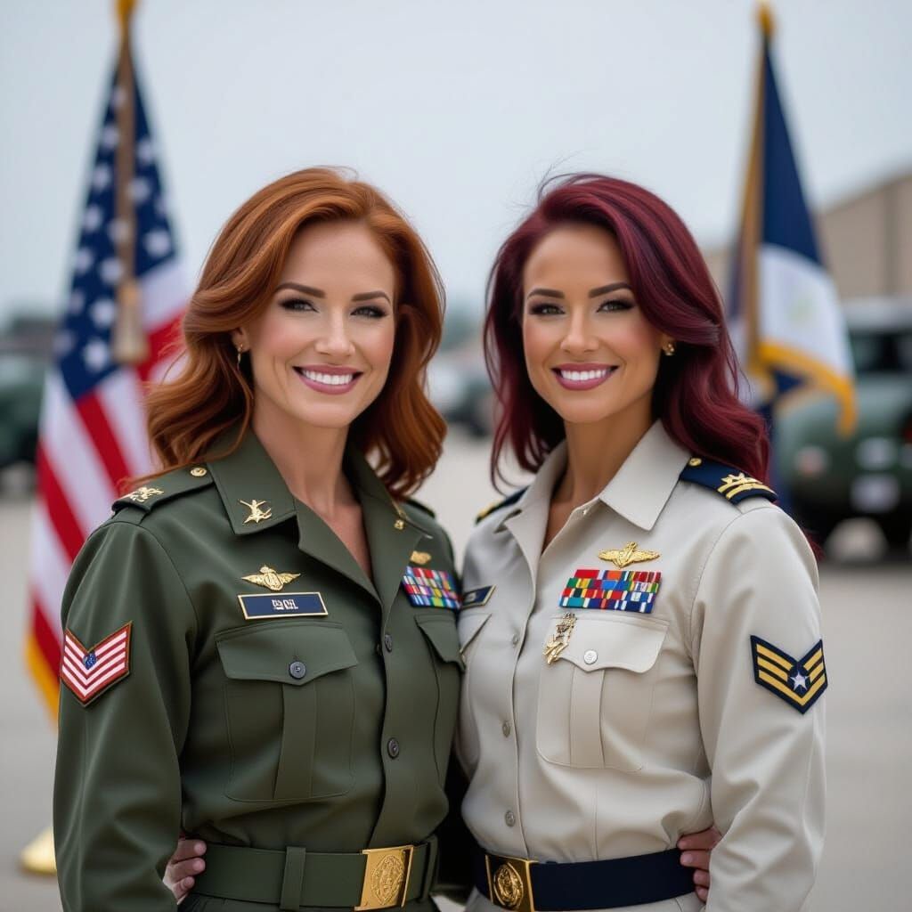 Determined Women in Space Gladiatrix Uniforms