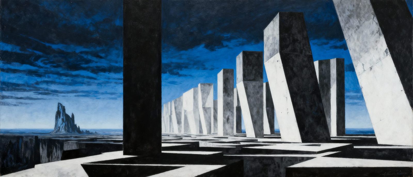 Secrets of the Universe: Surreal 4D Oil Painting