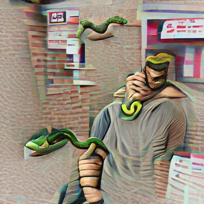 Intriguing Snake-Human Hybrid Creature