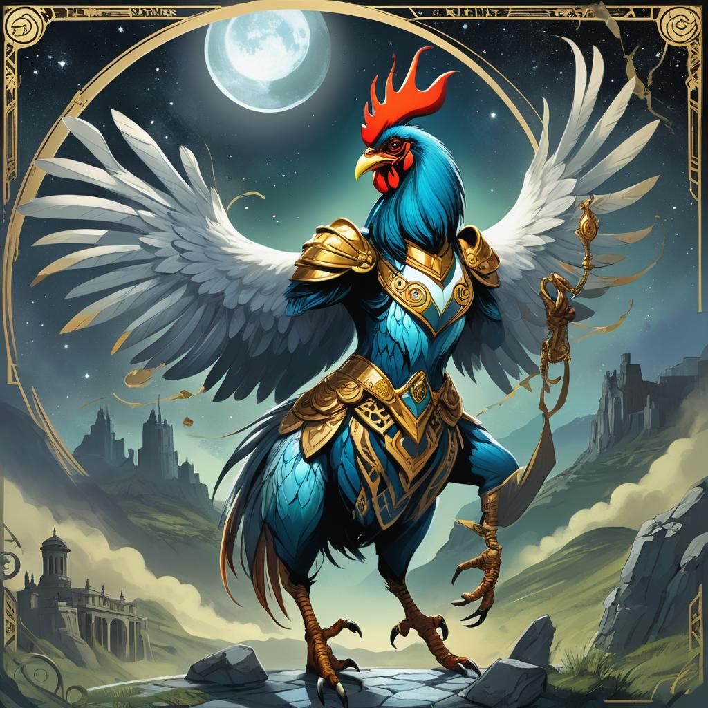 Surreal Comic Book Mashup of Mythology and Obscurity