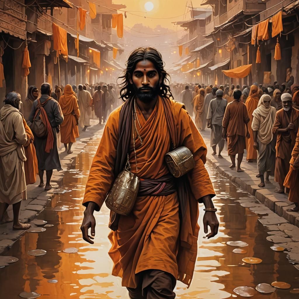 Hindu pilgrim