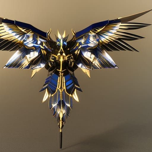 Hyperdetailed Lucifer: Photorealistic Winged Masterpiece