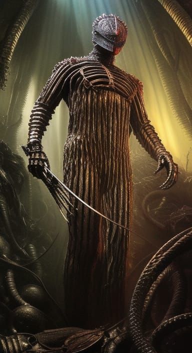 DESTRUCTOR. bismuth Cinematic 4D IMAX Horde3D 3ds Max beautiful H.R. Giger Gustave Dore