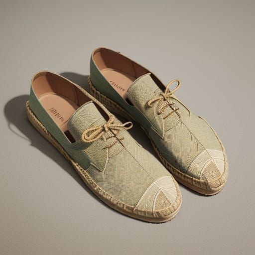 Anime-Inspired Espadrilles in Makoto Shinkai Style