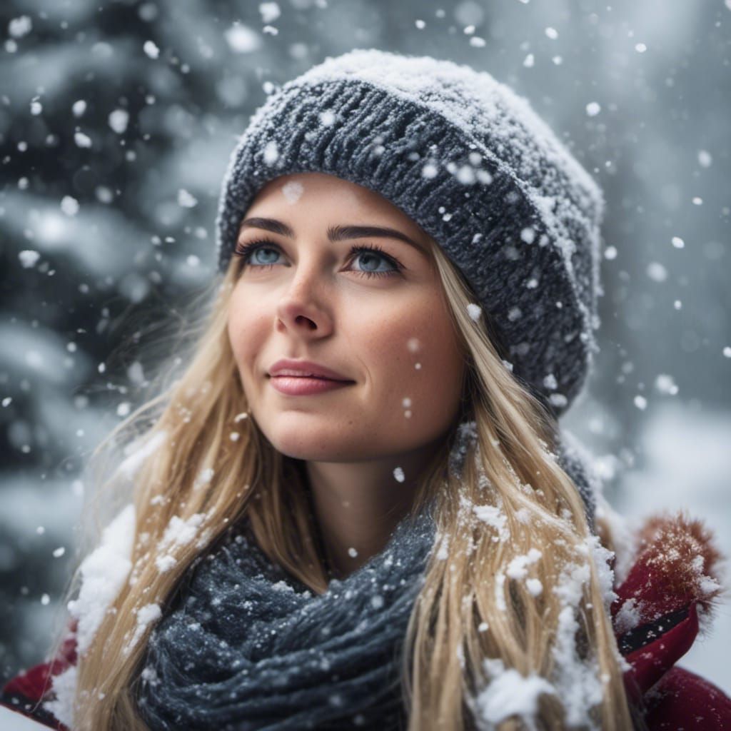 Realistic Portrait of a Woman in Natural Lighting