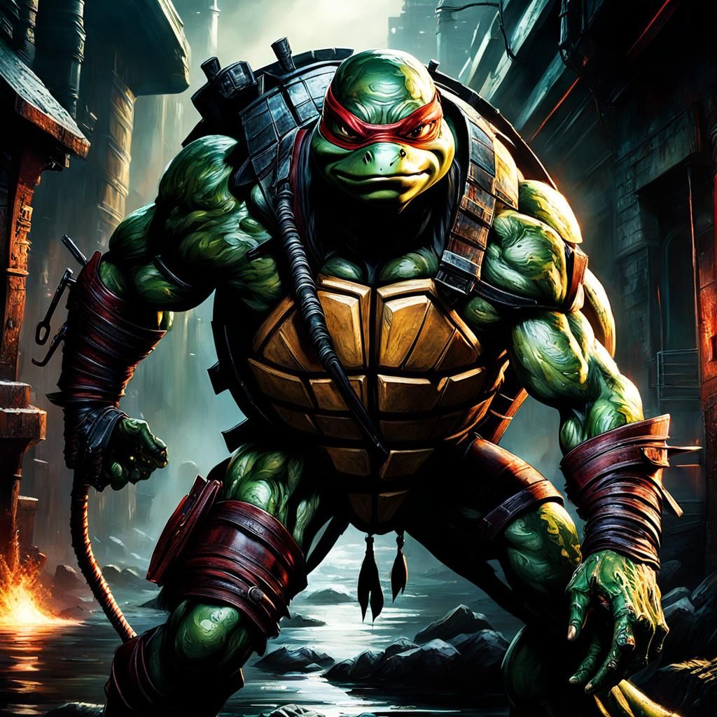 Teenage mutant ninja turtle