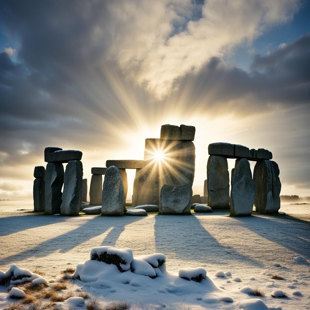 Stonehenge Winter Solstice: Divine Sunshine