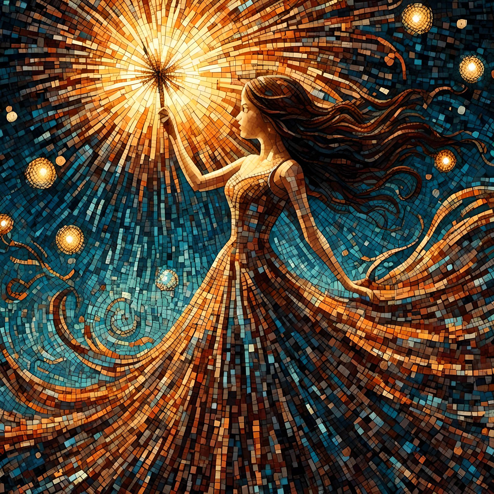 mosaic fireworks <lora:MOSAIC BEAUTY:1.0>