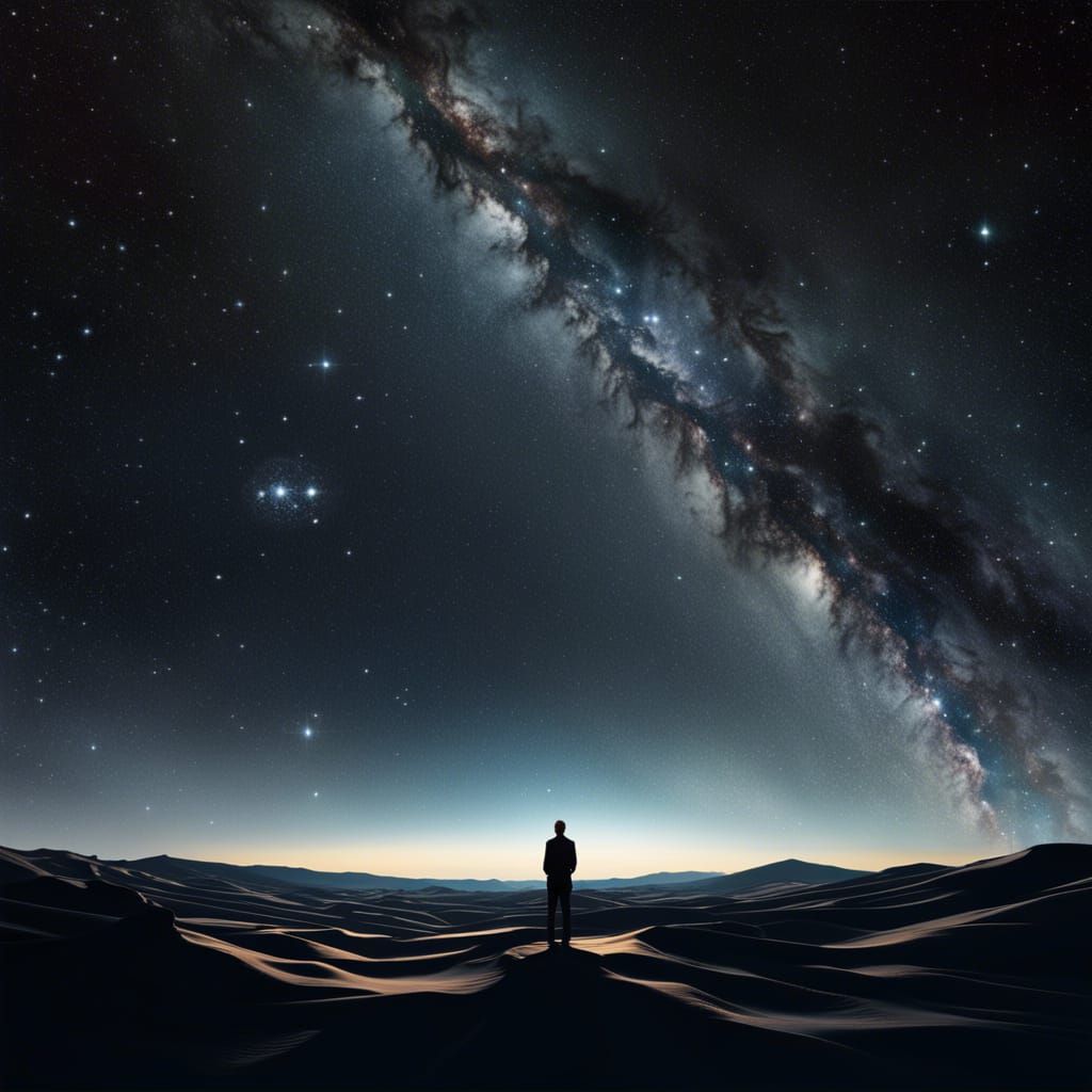 James Webb Telescope View of Vast Starry Space