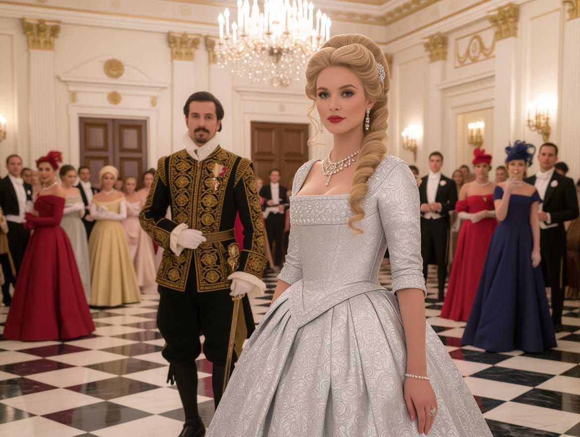 Baroque Beauty at 17th Century London Ball