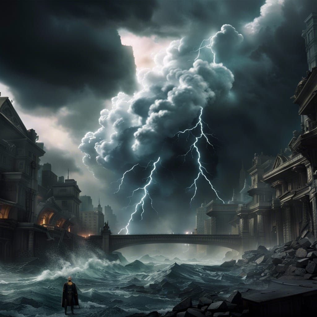 X-Men's Storm: Epic Digital Matte Painting