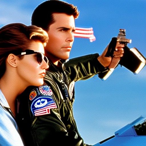 AI Interpretation of Top Gun