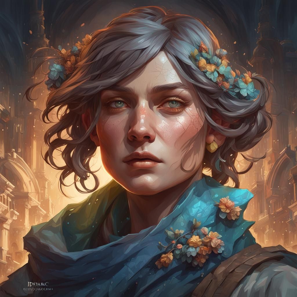 Detailed Portrait in Artgerm Style, 8K Resolution