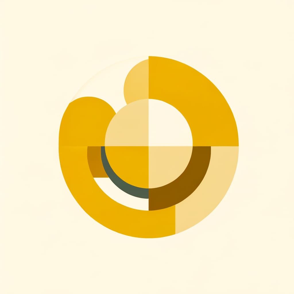 Minimalist Yellow Tones Graphic Design