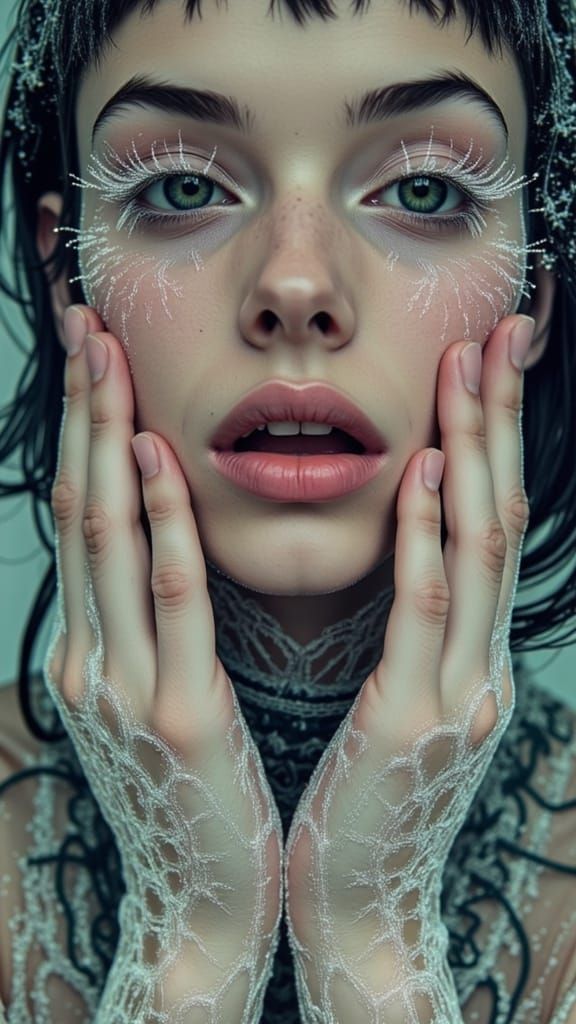 Patagonian Water Flapper-Punk in Effervescent Vapor Dress