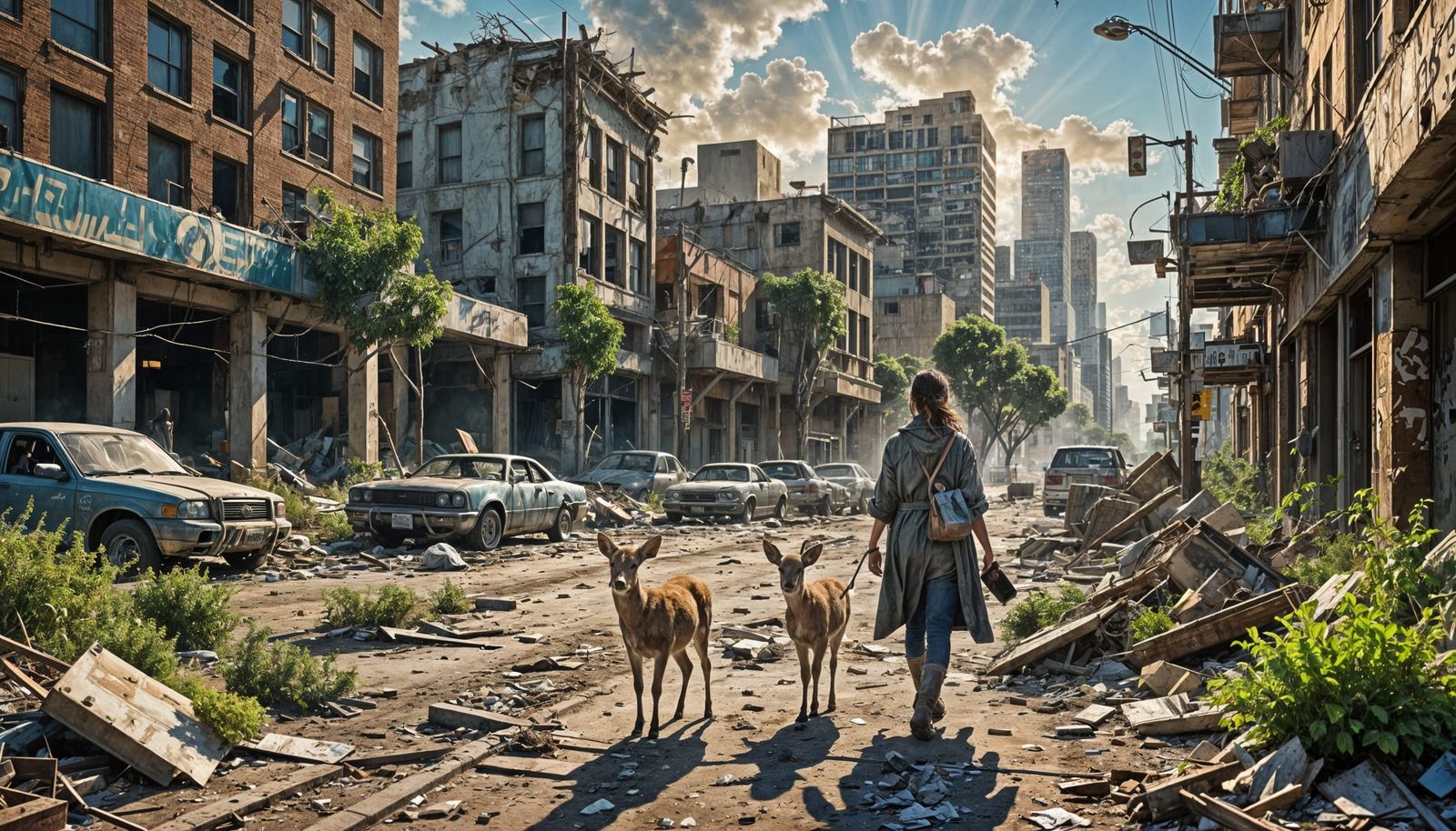 Post-Apocalyptic Los Angeles: Nature Reclaims the City