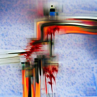 Abstract Image Generated From Blank Prompt