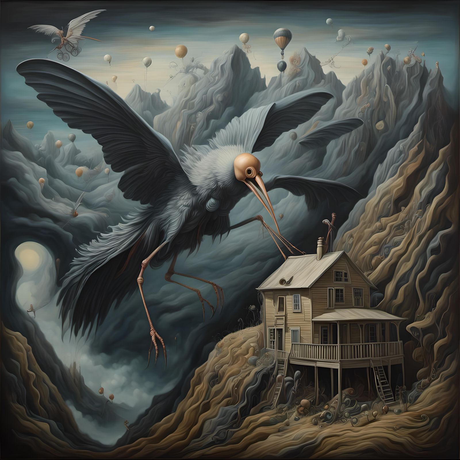 And a voice was screaming, "Holy Jesus, what are these godda...