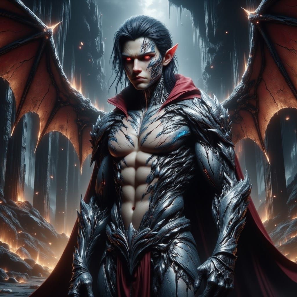 Ethereal Elf Knight in Shattered Ruins