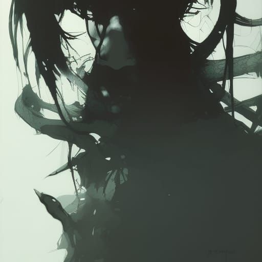 Haunted Forest in Horror Style