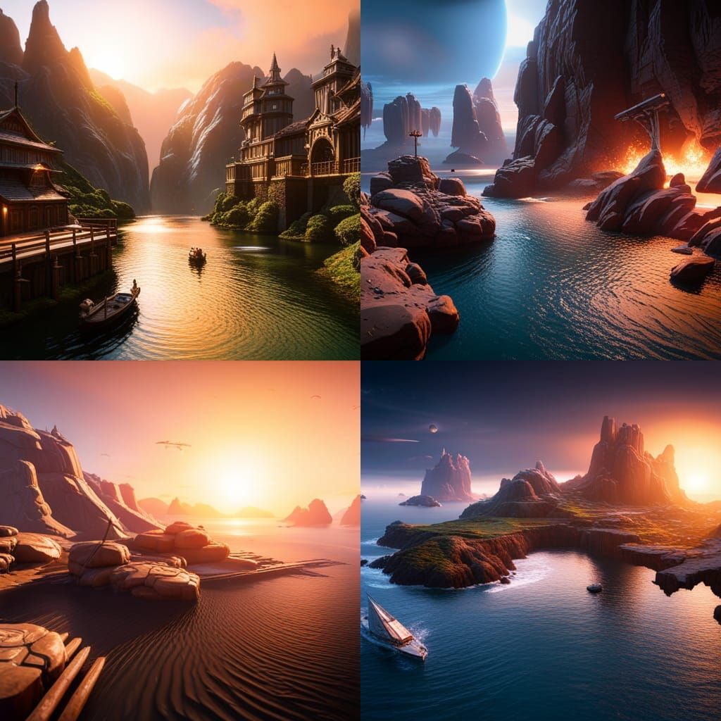 Epic 3D Spacecraft Render in Unreal Engine 5