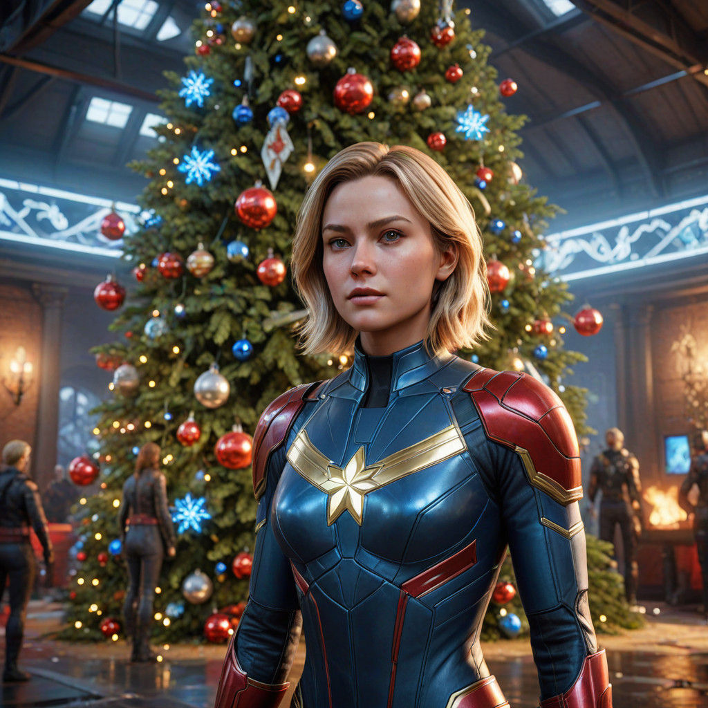 Futuristic Christmas Celebration on Hala