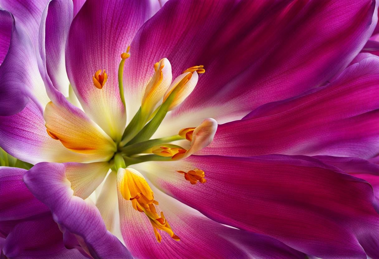 Beautiful AI Generated Tulip Flower