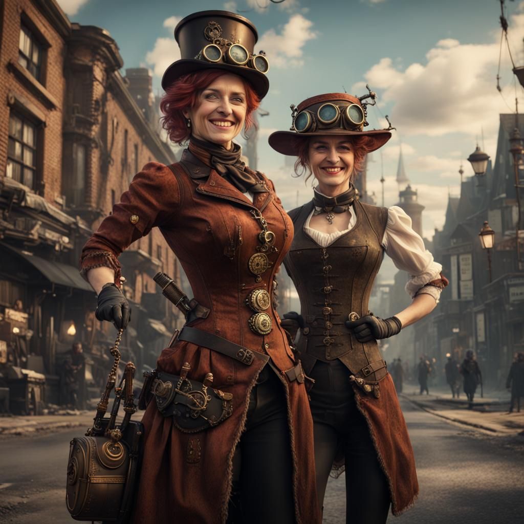 Steampunk-ladies