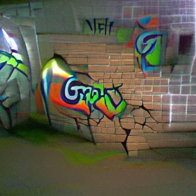 Colorful Abstract Graffiti Art