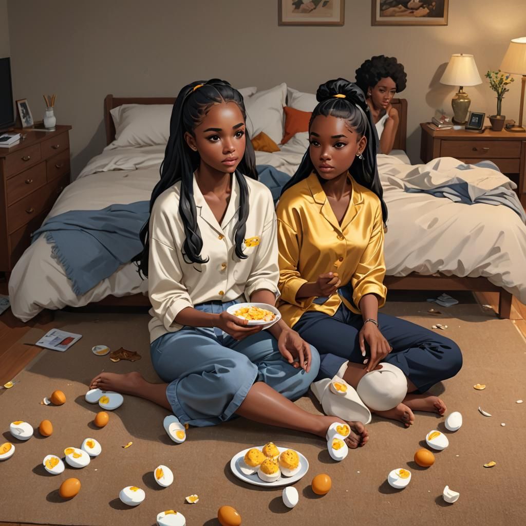 Anime Sisters Sleepover: Golden Girls in 3D