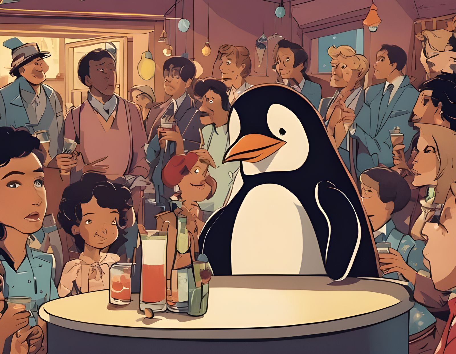 Why don't penguins like talking to strangers at parties? Because they find it hard to break the ice!