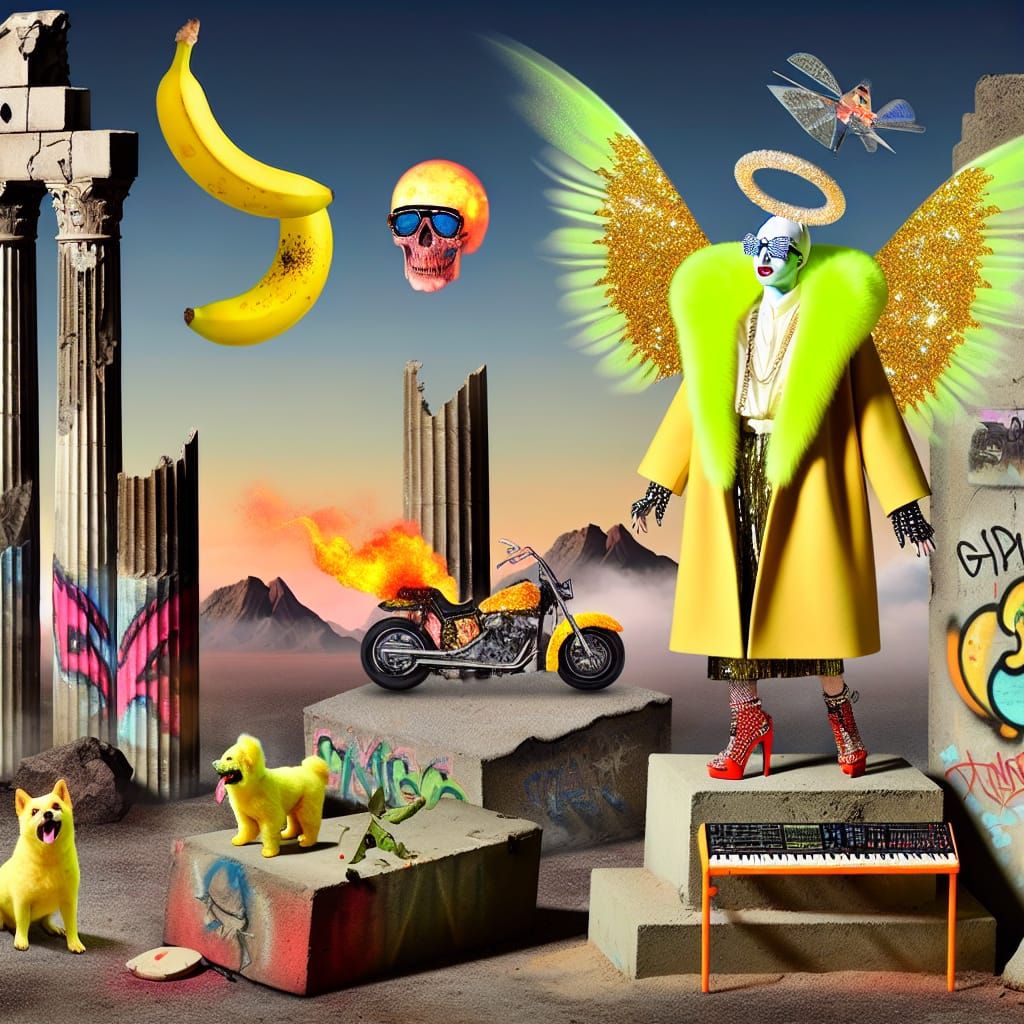 Punk Rock Angel of the Banana Apocalypse