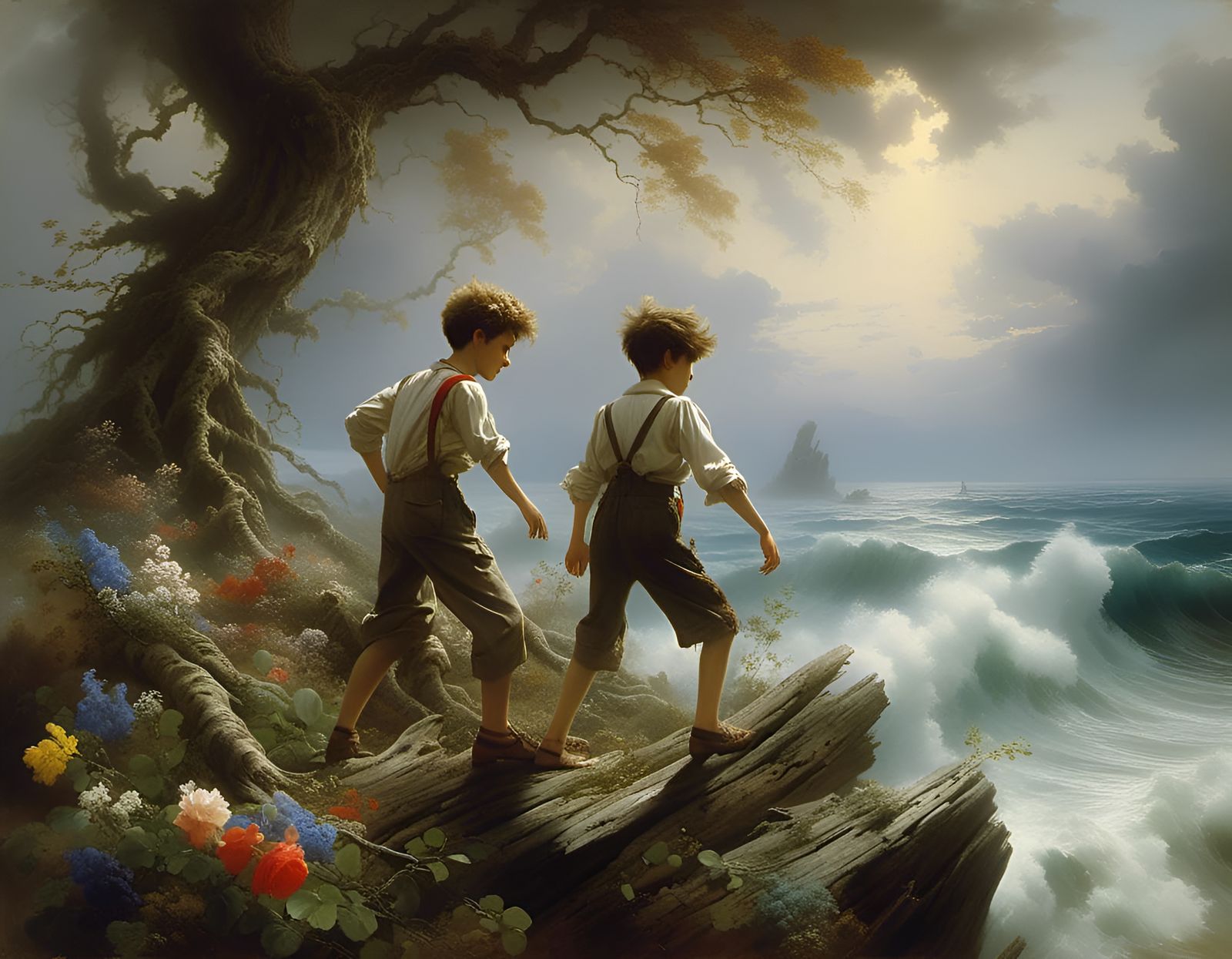 The Thorncroft brothers wisely elect to not take another step