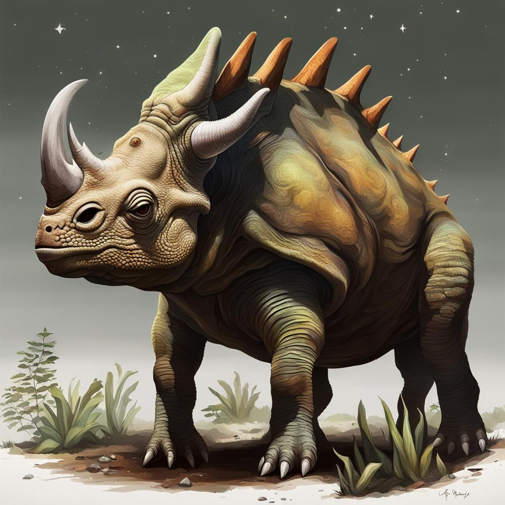 Exoplanet Alien Lifeform Concept Art