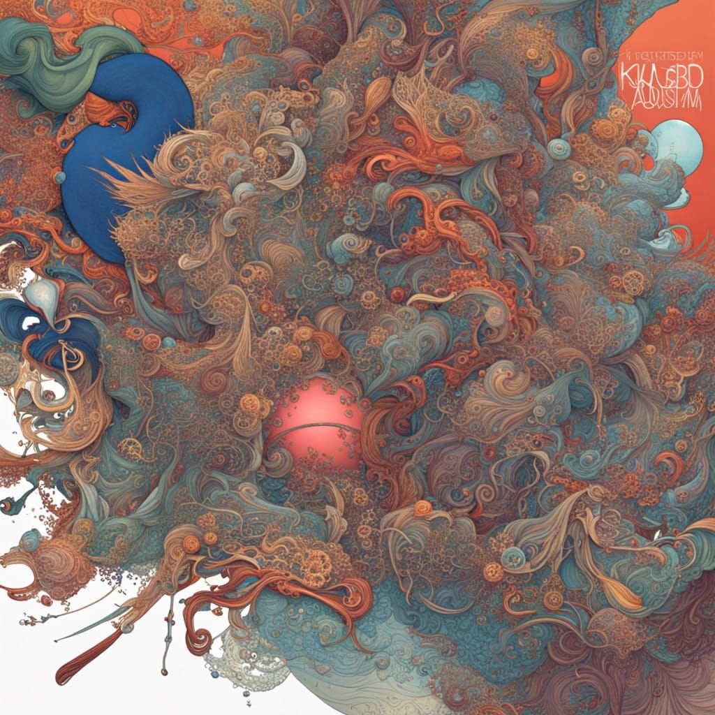 Abstract Expressionism in Vibrant Colors