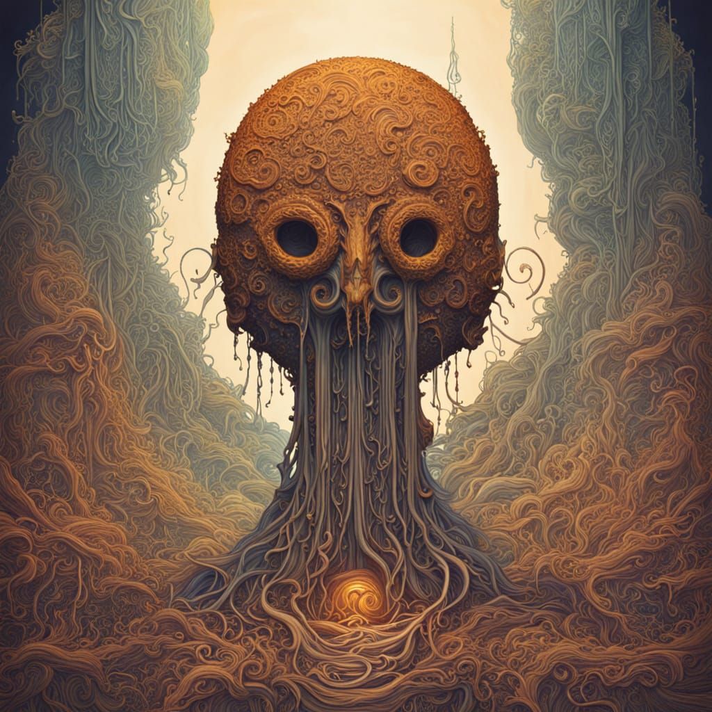 Abstract Expressionist Art in Vibrant Colors