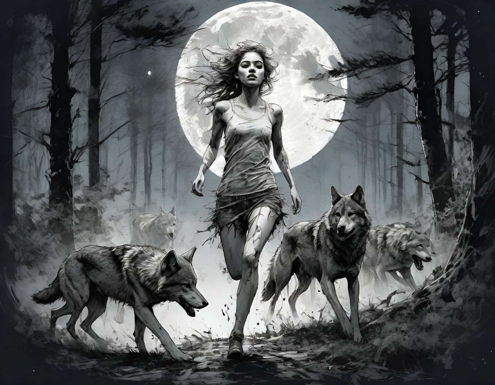 Running With The Wolves