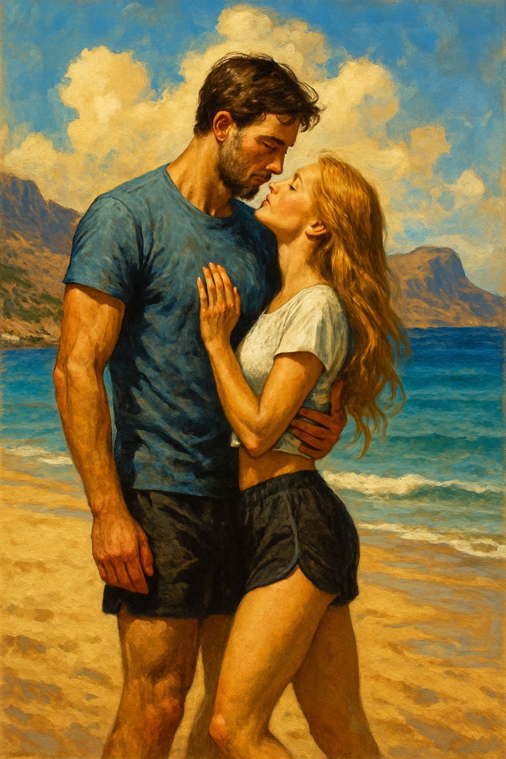 Beach Kiss: A Romantic Adventure Novel Cover