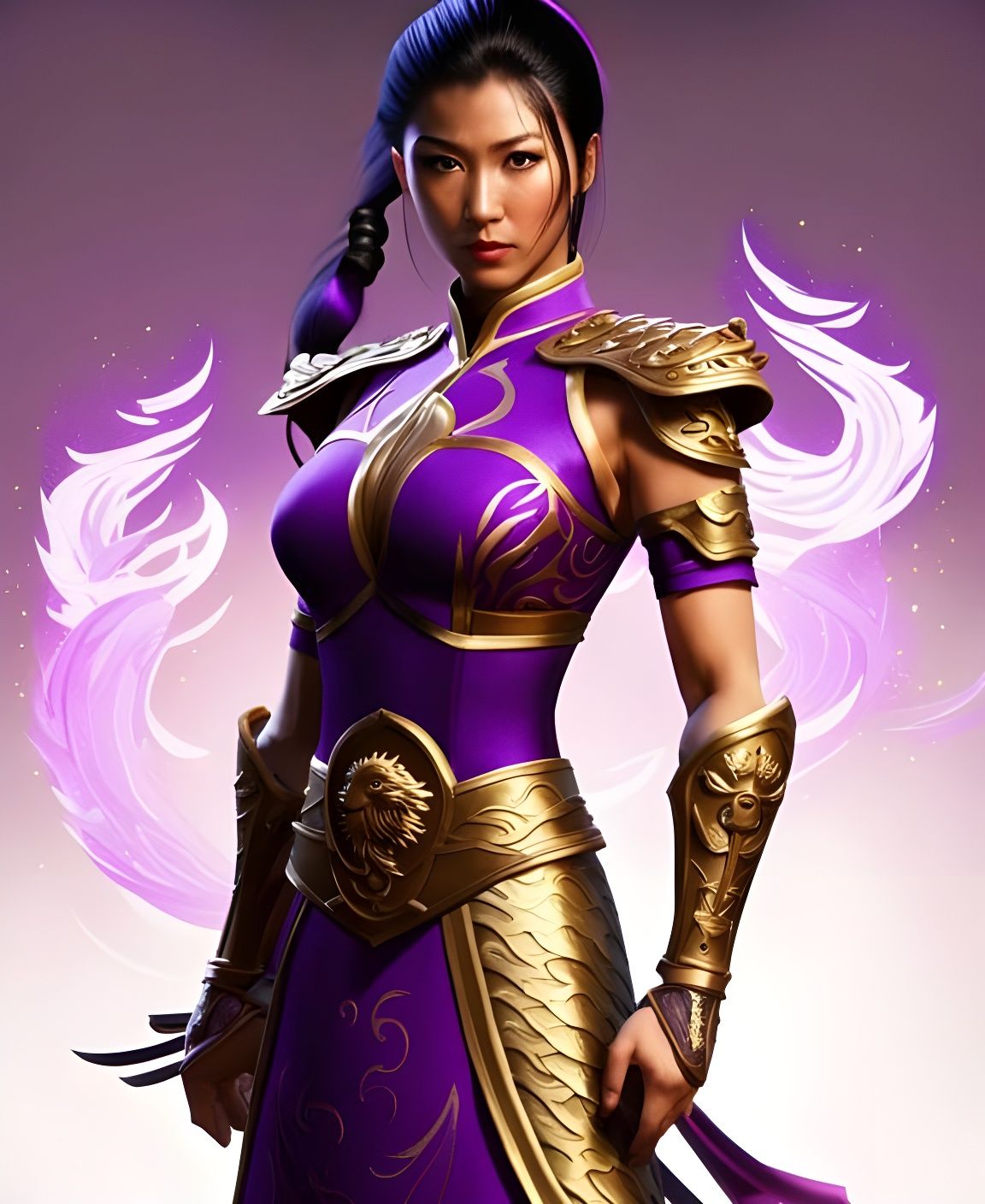 Li Mei: Cantonese Warrior Priestess in Flames