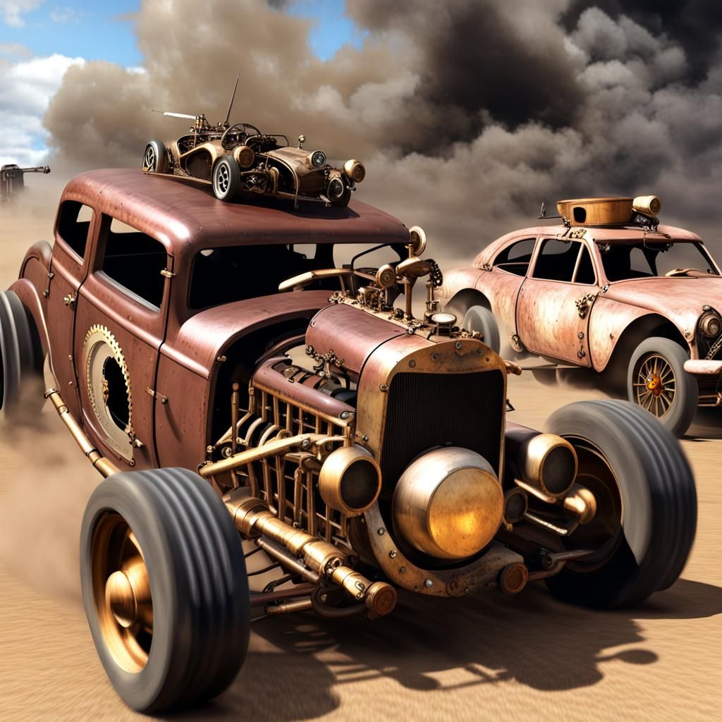 Steampunk Destruction Derby: Mechanical Mayhem