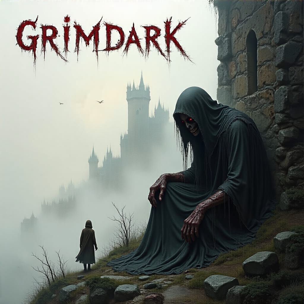 Grimdark Art Style Inspired by Russell Mills