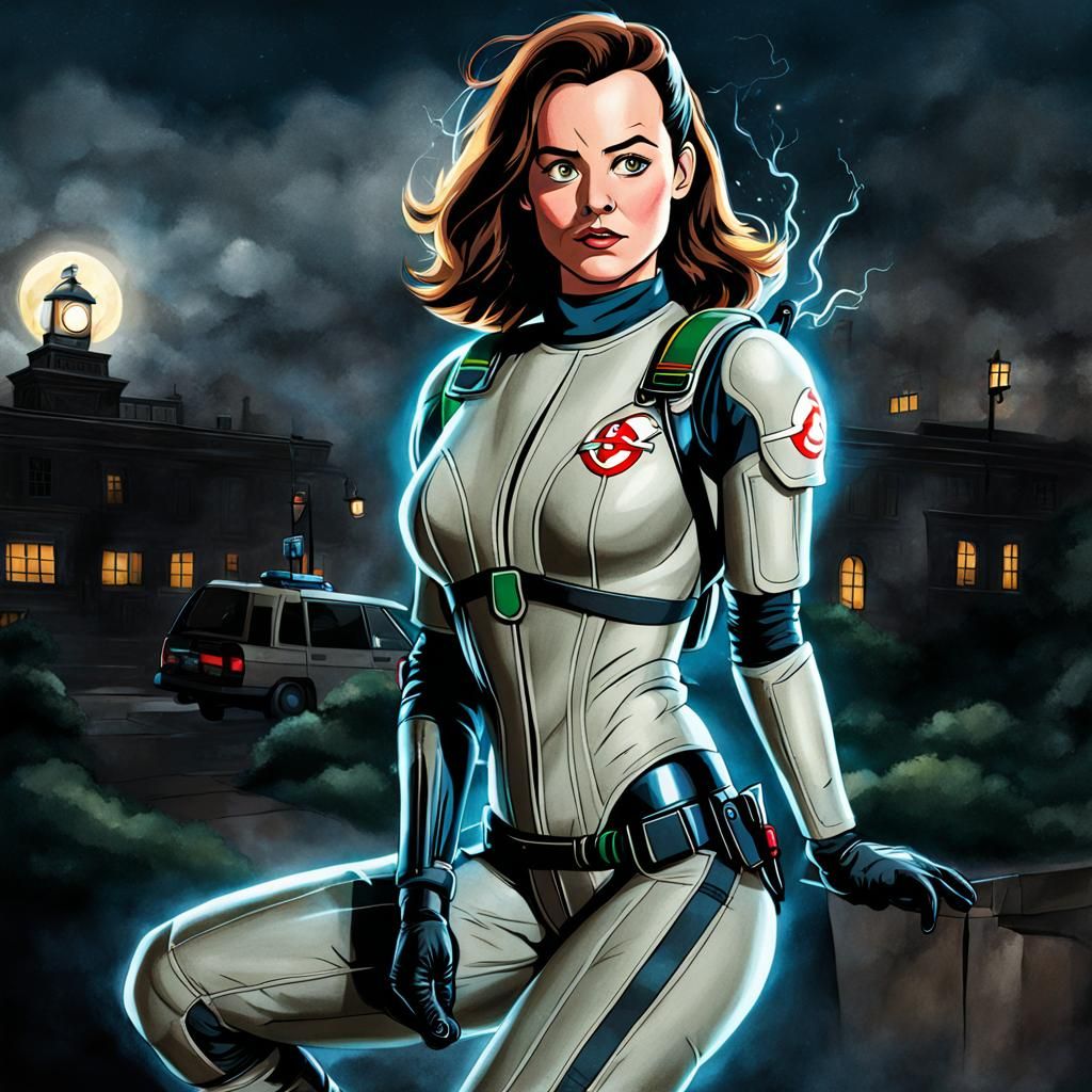 Ghostbuster Image Generated by AI