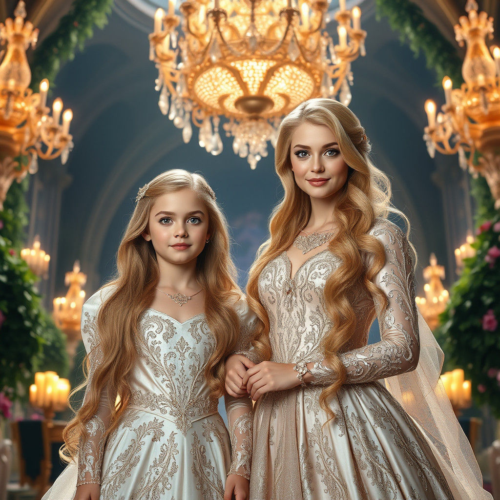 Enchanted Princess Ball: A Fantasy Concept Art