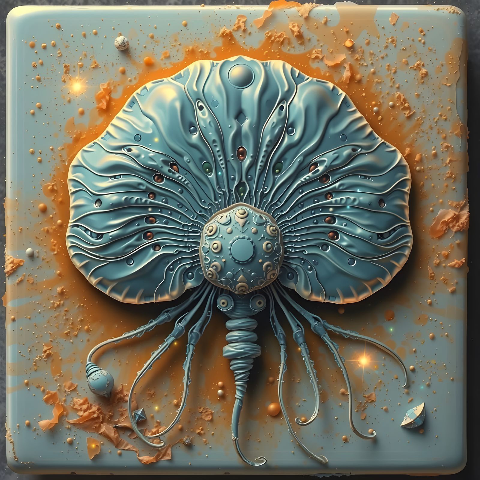 To breed in your warm seas, I came from beyond the stars.