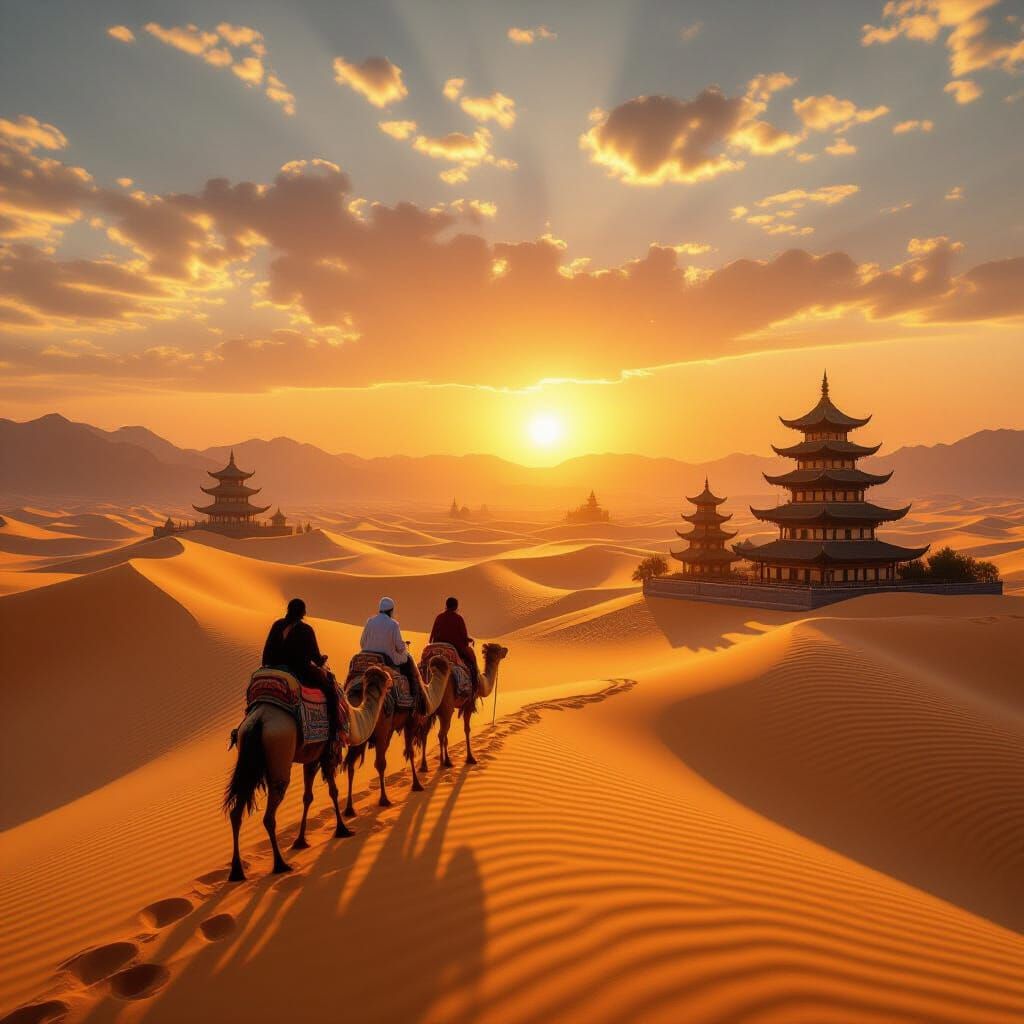 Silk Road: Desert Caravan to East Asian Shores