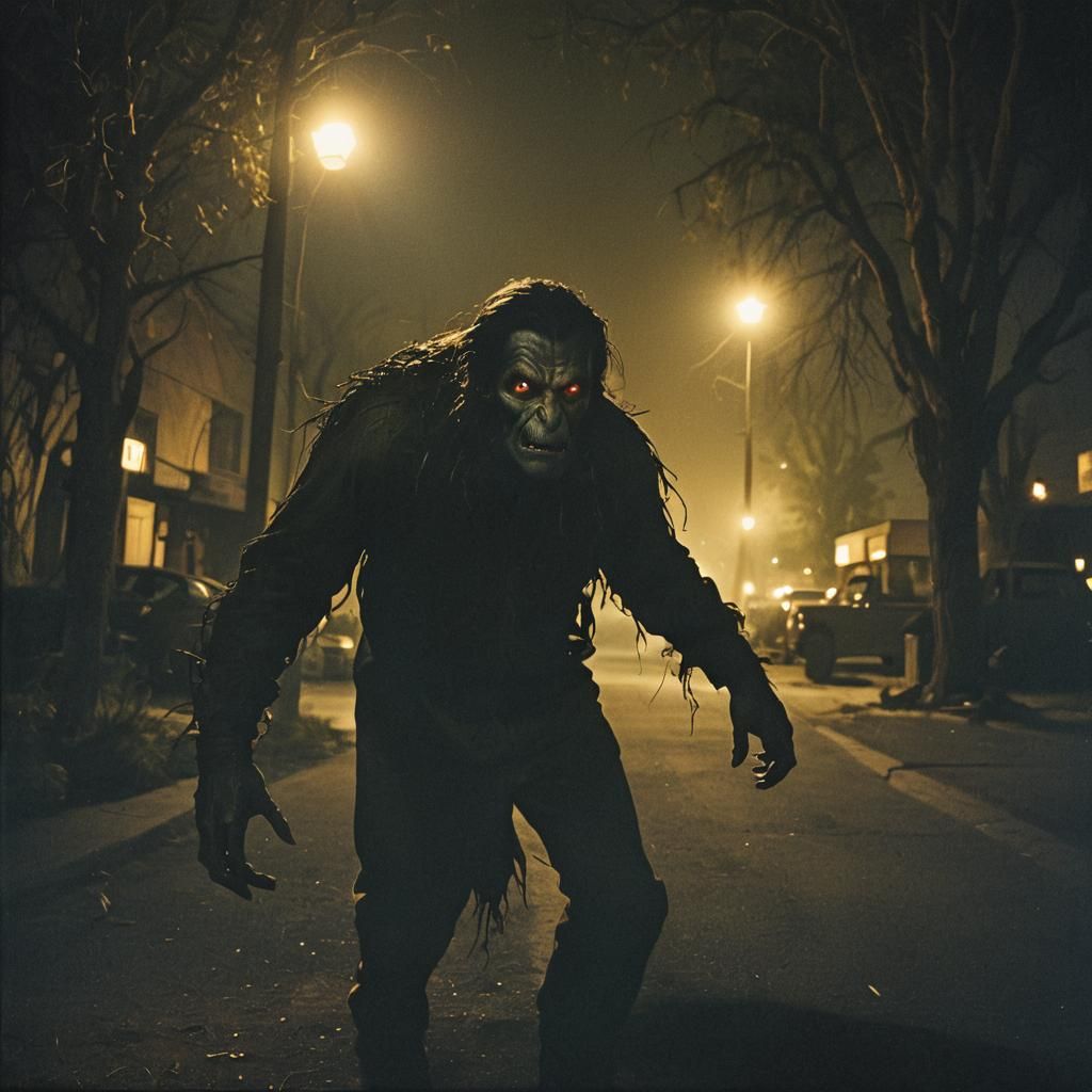 Cinematic Fresno Nightcrawler in Shadow